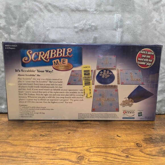 Scrabble ME Edition Board Game New Sealed - Picture 3 of 5